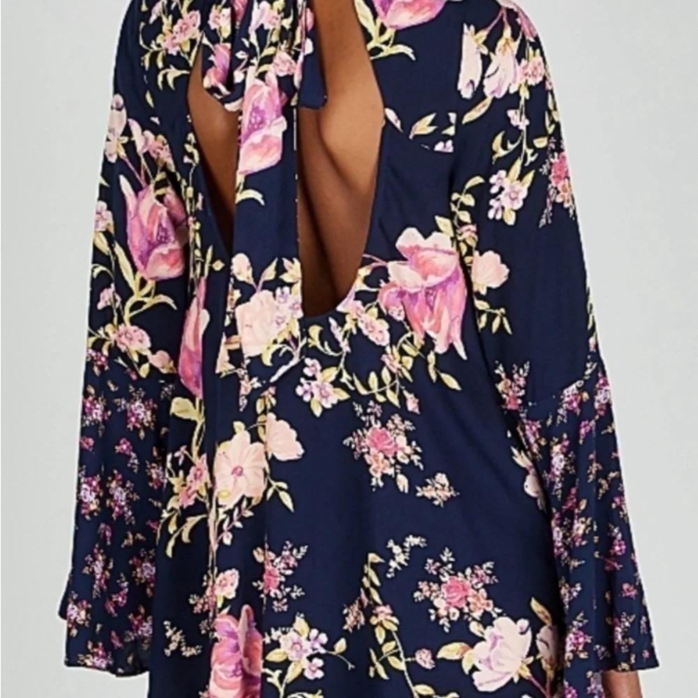 Free People Tate Floral‎ Tunic Dress